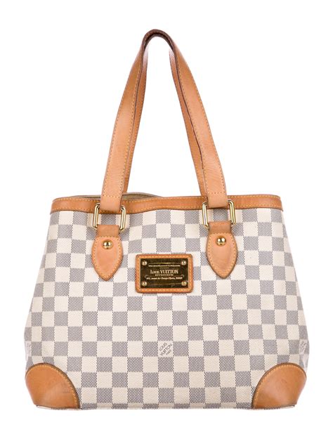 louis vuitton hampstead damier azur|Louis Vuitton damier bucket bag.